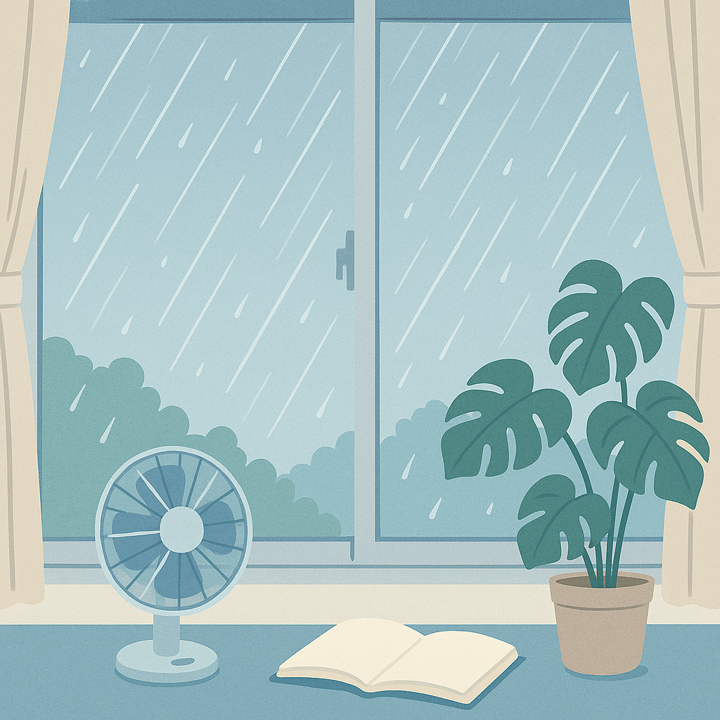 梅雨のイラスト