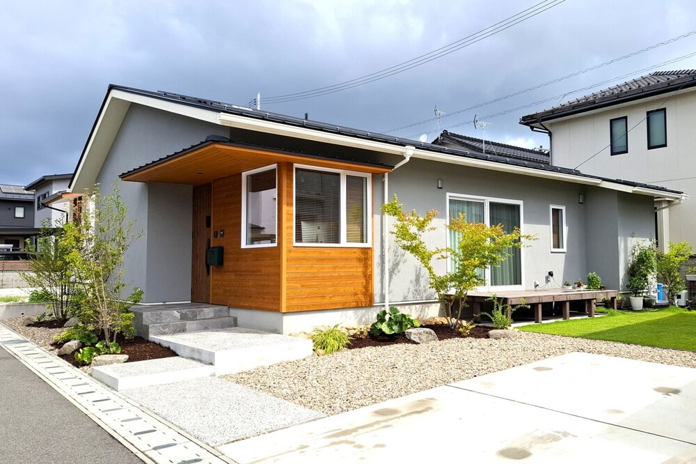 暮らしを愉しむ和テイストな平屋
