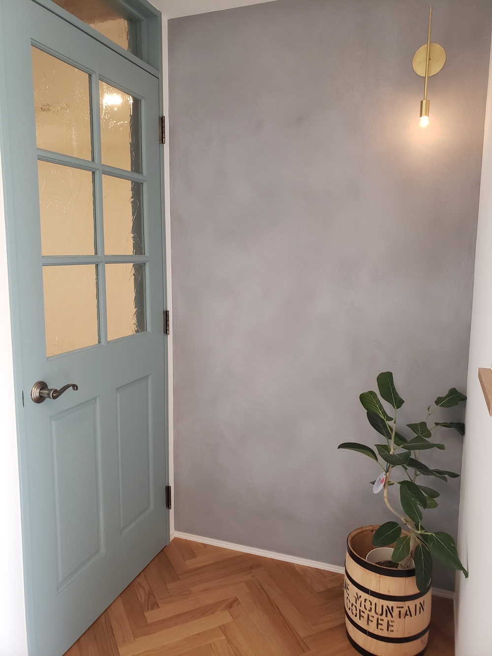 「好きな物」×「平屋」玄関