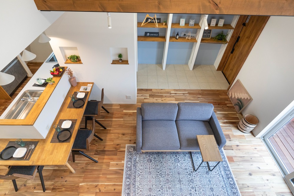 将来の生活を見据えたコンパクトハウス