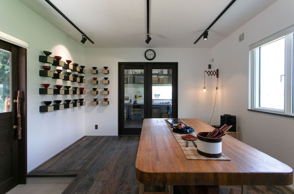 アトリエのあるお家