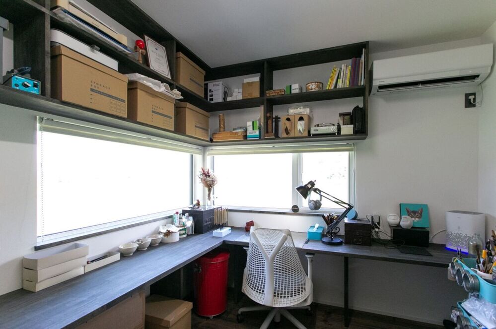 アトリエのあるお家