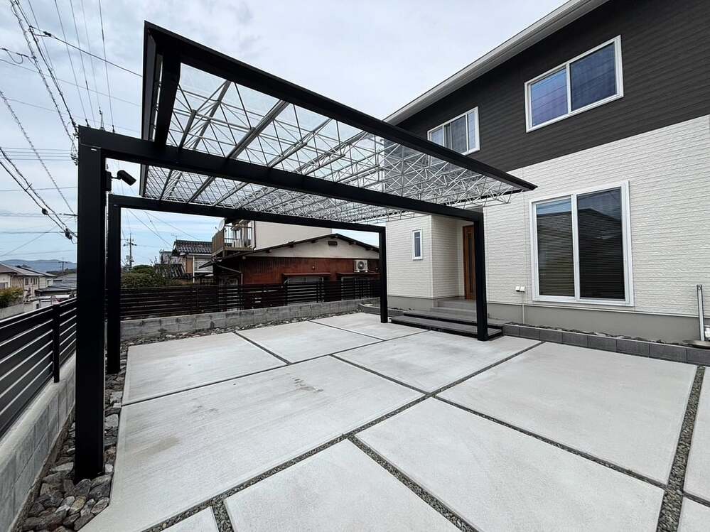 カーポートで雨の日が変わる