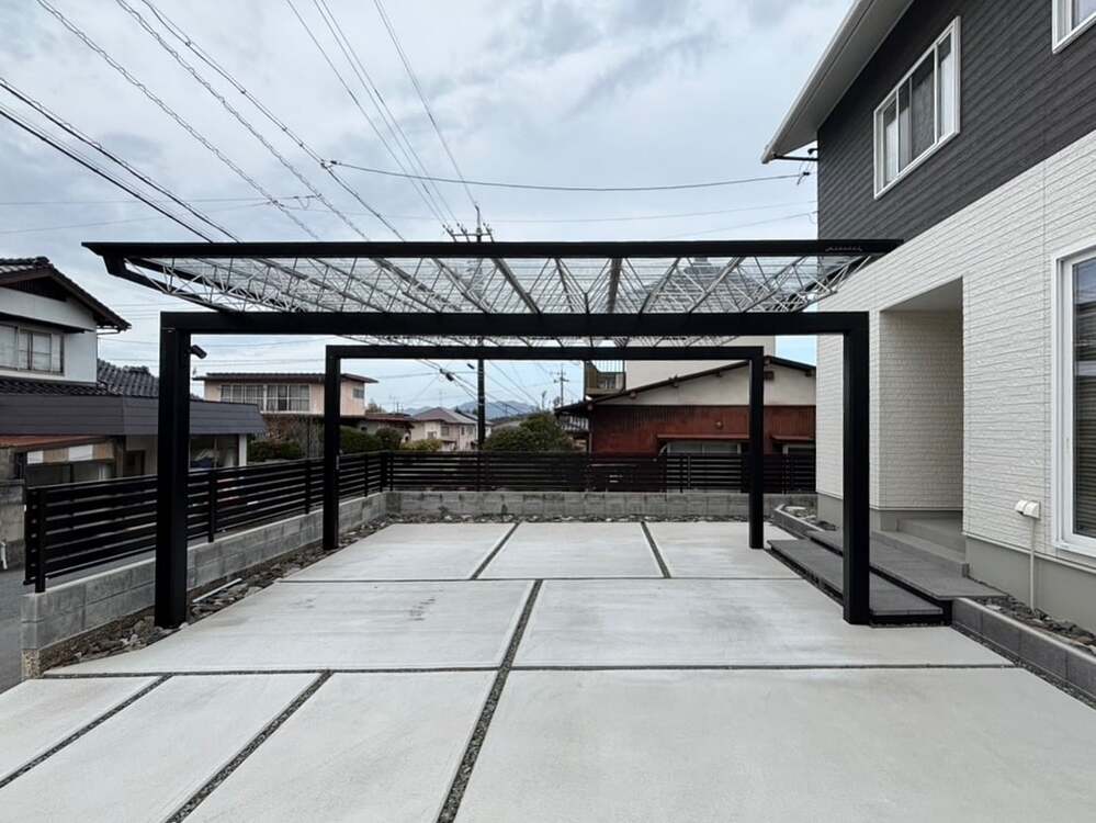 カーポートで雨の日が変わる