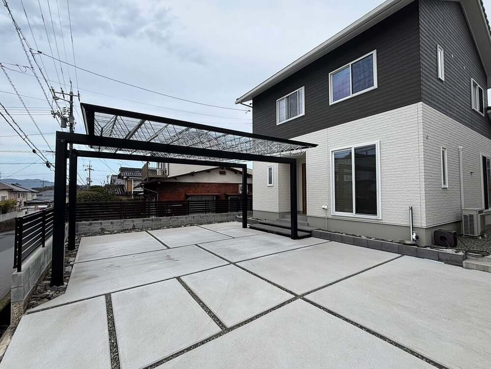 カーポートで雨の日が変わる