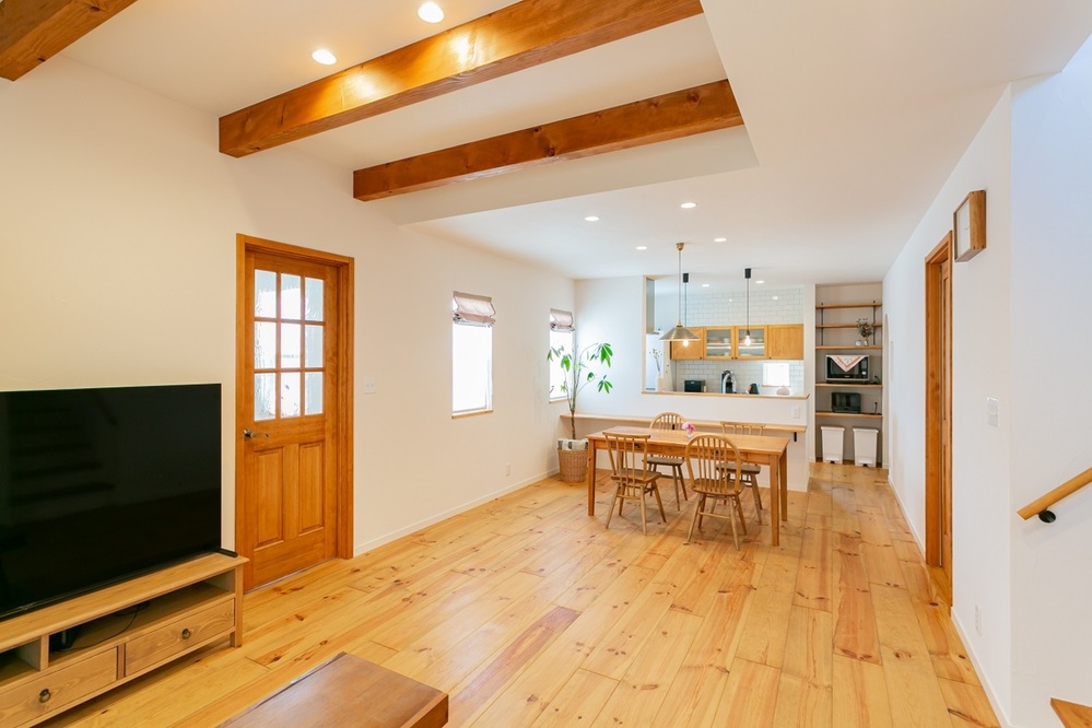 シンプルナチュラルなお家