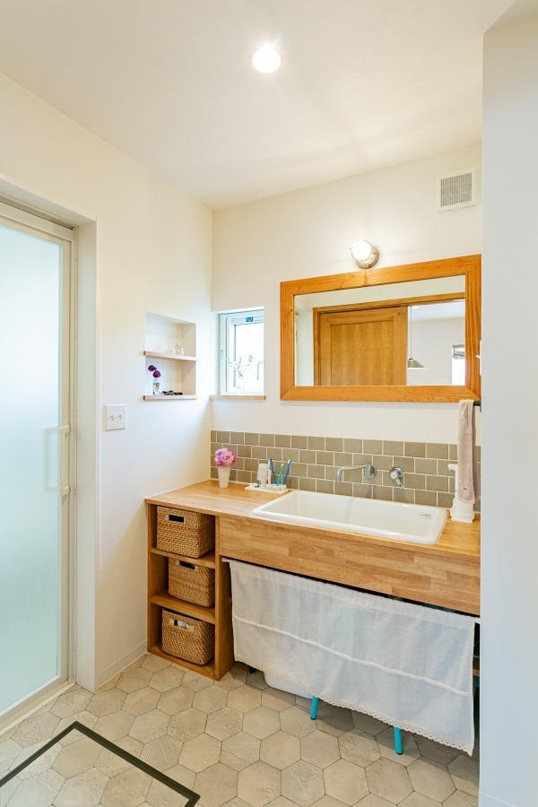 シンプルナチュラルなお家