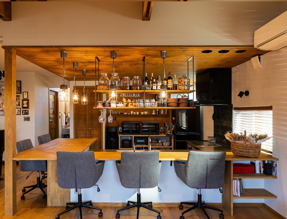 アンティークなカフェスタイル