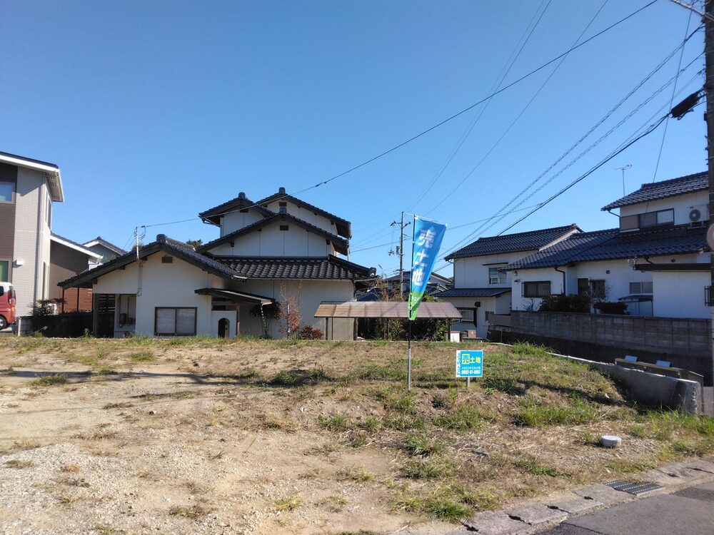 松江市淞北台｜城北小学校近くの角地・橋北エリアの売土地 2号地