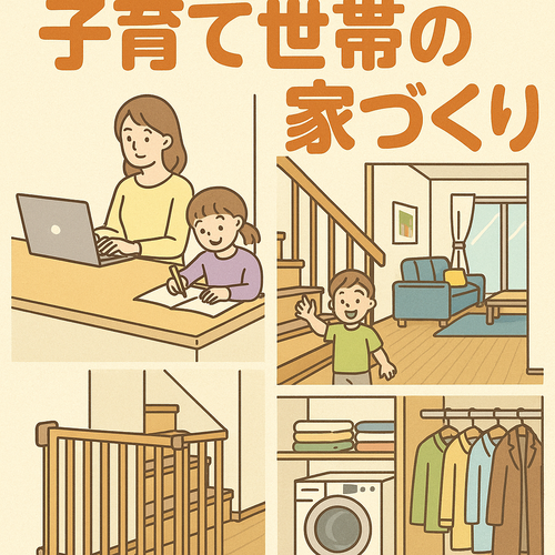 子育て世帯必見！安全＆快適な新築間取りのチェックリスト