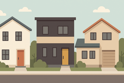 外観デザイン×街並み調和『後悔しない配色ルール』