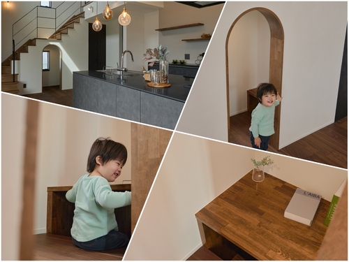 みんなが吸い込まれる階段下ヌック（アサヒ技研工業）