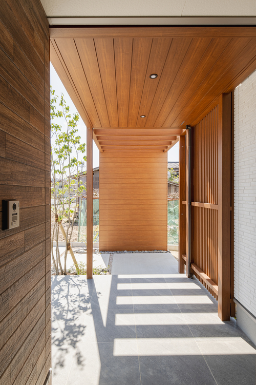 エントランス｜木次町モデルハウスより１