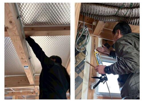 井原建設「やりすぎ気密測定」