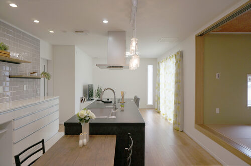 テクノストラクチャー工法のモダン平屋の家