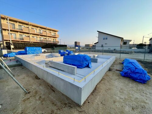 ＳＨのお家が出来上がるまで　基礎編④基礎コン脱型