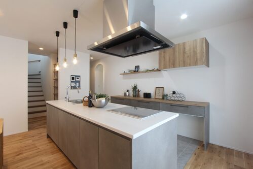 キッチン『平屋好きオーナーが考える理想の2階建て』より