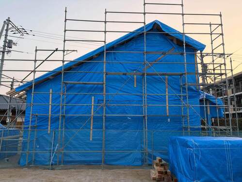 キュービックホーム『SHのお家が出来上がるまで　木工事編（２）棟上げ』 